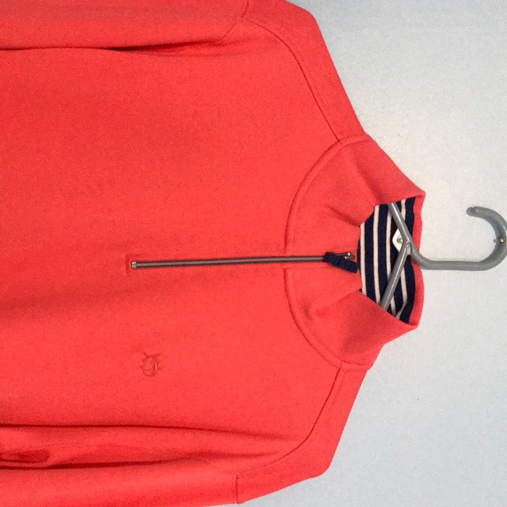 half zip pull over